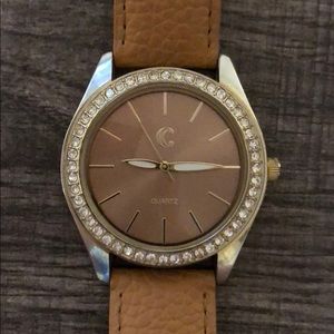 Brown Charming Charlie watch